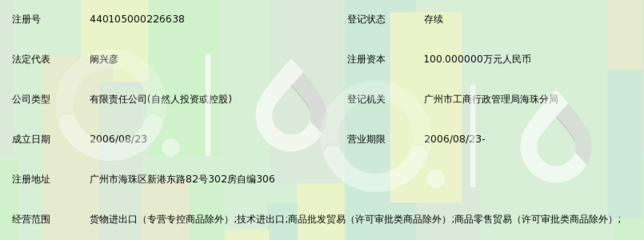 广州中轻宏策贸易